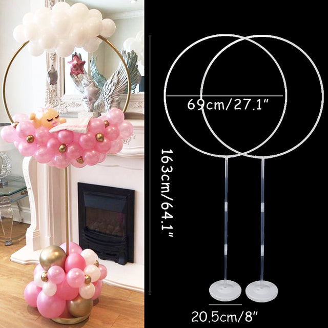 7 /11/19tubes Balloon Holder Column Balloons Stand Stick Balons Birthday Party Decorations Kids Wedding Christmas Decor Supplies