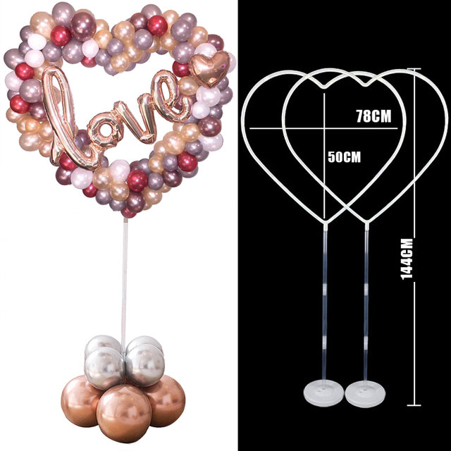 7 /11/19tubes Balloon Holder Column Balloons Stand Stick Balons Birthday Party Decorations Kids Wedding Christmas Decor Supplies