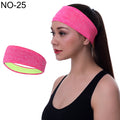 Men sweatband sports Headband Stretch Elastic Women Yoga Running hair band for men  Outdoor Sport Headwrap Fitness Sports safety