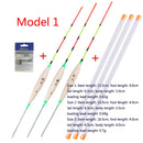 3pcs/lot Shallow Water Fishing Floats Balsa Bobber+3pcs float tubes+1 Bag Fishing hooks Fresh Water Buoy Fishing Tackles Tools
