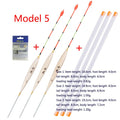3pcs/lot Shallow Water Fishing Floats Balsa Bobber+3pcs float tubes+1 Bag Fishing hooks Fresh Water Buoy Fishing Tackles Tools