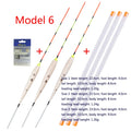 3pcs/lot Shallow Water Fishing Floats Balsa Bobber+3pcs float tubes+1 Bag Fishing hooks Fresh Water Buoy Fishing Tackles Tools