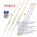 3pcs/lot Shallow Water Fishing Floats Balsa Bobber+3pcs float tubes+1 Bag Fishing hooks Fresh Water Buoy Fishing Tackles Tools