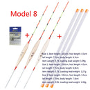 3pcs/lot Shallow Water Fishing Floats Balsa Bobber+3pcs float tubes+1 Bag Fishing hooks Fresh Water Buoy Fishing Tackles Tools