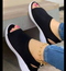 2021 New Women's Soft & Comfortable Sandals Mesh Upper Breathable Sandals Adjustable Cross-strap Design Sandalias Mujer 2020