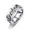 Titanium Steel Rotatable Chain Rings for Women Men Spinner Ring Multifunctional Chain Ring Men Bottle Opener Ring