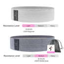 Drop Shipping 1Pcs OEM Hip Leg Training Rubber Fitness Resistance Bands Booty Fabric Resistance Bands Set Elastic Band For Sport