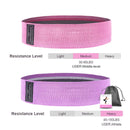 Drop Shipping 1Pcs OEM Hip Leg Training Rubber Fitness Resistance Bands Booty Fabric Resistance Bands Set Elastic Band For Sport