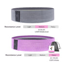 Drop Shipping 1Pcs OEM Hip Leg Training Rubber Fitness Resistance Bands Booty Fabric Resistance Bands Set Elastic Band For Sport