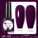 UR SUGAR 7.5ml Purple Color Gel Nail Polish Matte Top Coat Semi Permanent Soak Off Nail Art UV Gel Varnish All For Manicure