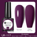 UR SUGAR 7.5ml Purple Color Gel Nail Polish Matte Top Coat Semi Permanent Soak Off Nail Art UV Gel Varnish All For Manicure
