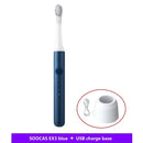 SOOCAS SO WHITE PINJING EX3 Sonic Electric Toothbrush Ultrasonic Automatic Smart Tooth Brush USB Wireless Charge Base Waterproof