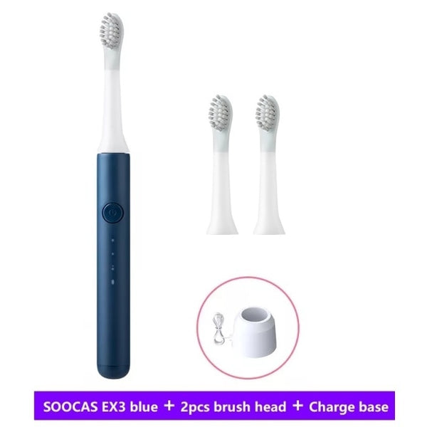 SOOCAS SO WHITE PINJING EX3 Sonic Electric Toothbrush Ultrasonic Automatic Smart Tooth Brush USB Wireless Charge Base Waterproof