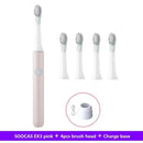 SOOCAS SO WHITE PINJING EX3 Sonic Electric Toothbrush Ultrasonic Automatic Smart Tooth Brush USB Wireless Charge Base Waterproof