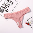 Sexy Lingerie Women's Cotton G-String Thong Panties String Underwear Women Briefs Pants Intimate Ladies Low-Rise 1 piece