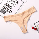 Sexy Lingerie Women's Cotton G-String Thong Panties String Underwear Women Briefs Pants Intimate Ladies Low-Rise 1 piece