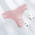 Sexy Lingerie Women's Cotton G-String Thong Panties String Underwear Women Briefs Pants Intimate Ladies Low-Rise 1 piece