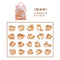 40 Pcs/lot Cute Kawaii Animal Paper Cat Box Stickers Calendar Diary Journaling Stationery