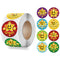 100-1000pcs Children Reward Stickers Creative School Supplies Reward Cute Star Sticker 2.5cm Circle Kids Toy Stickers