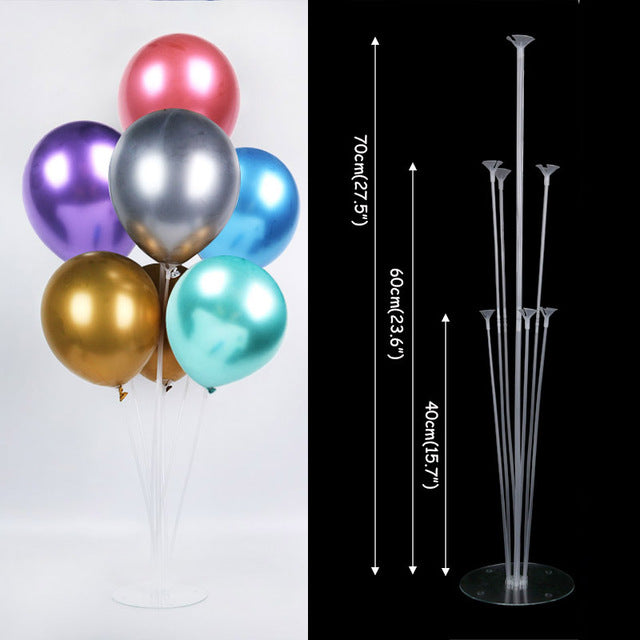 Table Balloon Arch Set Ballon Column Stand for Wedding Birthday Party Decorations Kids Balloons Accessories Christmas Decor ball