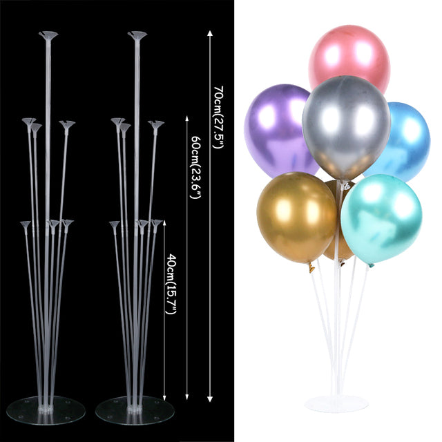 Table Balloon Arch Set Ballon Column Stand for Wedding Birthday Party Decorations Kids Balloons Accessories Christmas Decor ball