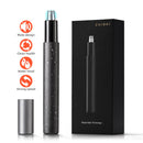 ZHIBAI Electric Nose Hair Trimmers Mini Portable Ear Nose Trimmer Black Waterproof IPX7 Safe Removal Cleaner