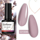 Gelfavor Nail Gel polish 8ml Varnish Hybrid Manicure Set For Nail Art Semi Platinum Painting UV LED Lamp Nails Gel polish
