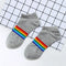Fashion Socks Cotton Rainbow Stripes Christmas Gift Classic Warm Casual Tide Harajuku Funny Cute Pop Korean Socks For Women