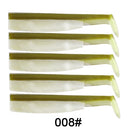 FTK black minnow jig head fishing lure soft pike lure 5g/12g/ 25g bass fishing shad soft bait boat code seabass bait for Zand