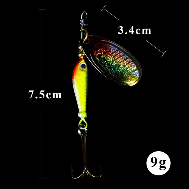 QXO Novel Jig Fishing Lures 9g Spoon Metal Jig Winter Goods For Fishing Hard Jigging Spinners Jerkbait Shad Spoon Bait