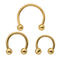 3pcs Stainless Steel Nose Hoop Ring Septum Lip Studs Cartilage Earrings Circular Tragus Ear Piercing Horseshoe Body Jewelry 16G
