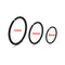 3pcs Stainless Steel Nose Hoop Ring Septum Lip Studs Cartilage Earrings Circular Tragus Ear Piercing Horseshoe Body Jewelry 16G