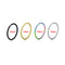 3pcs Stainless Steel Nose Hoop Ring Septum Lip Studs Cartilage Earrings Circular Tragus Ear Piercing Horseshoe Body Jewelry 16G