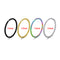 3pcs Stainless Steel Nose Hoop Ring Septum Lip Studs Cartilage Earrings Circular Tragus Ear Piercing Horseshoe Body Jewelry 16G