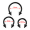 3pcs Stainless Steel Nose Hoop Ring Septum Lip Studs Cartilage Earrings Circular Tragus Ear Piercing Horseshoe Body Jewelry 16G