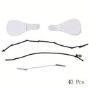 40Pcs/Set Invisible Thin Face Stickers V-Shape Face Facial Line Wrinkle Sagging SkinFace Lift Up Fast Chin Adhesive Tape