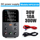 Wanptek Adjustable DC power supply 30V 10A LED Digital Lab Bench Power Source Stabilized Power Supply Voltage Regulator Switch