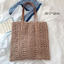 Round Straw Beach Bag Vintage Handmade Woven Shoulder Bag Raffia circle Rattan bags Bohemian Summer Vacation Casual Bags
