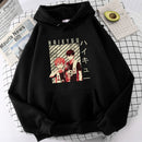 Japanese Anime Haikyuu Hoodies Men Funny Harajuku Streetwear Harajuku Karasuno Fly High Graphic Sweatshirts Unisex Tops Man