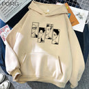 Japanese Anime Haikyuu Hoodies Men Funny Harajuku Streetwear Harajuku Karasuno Fly High Graphic Sweatshirts Unisex Tops Man
