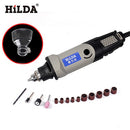 HILDA Electric Drill Dremel Grinder Engraver Pen Grinder Mini Drill Electric Rotary Tool Grinding Machine Dremel Accessories