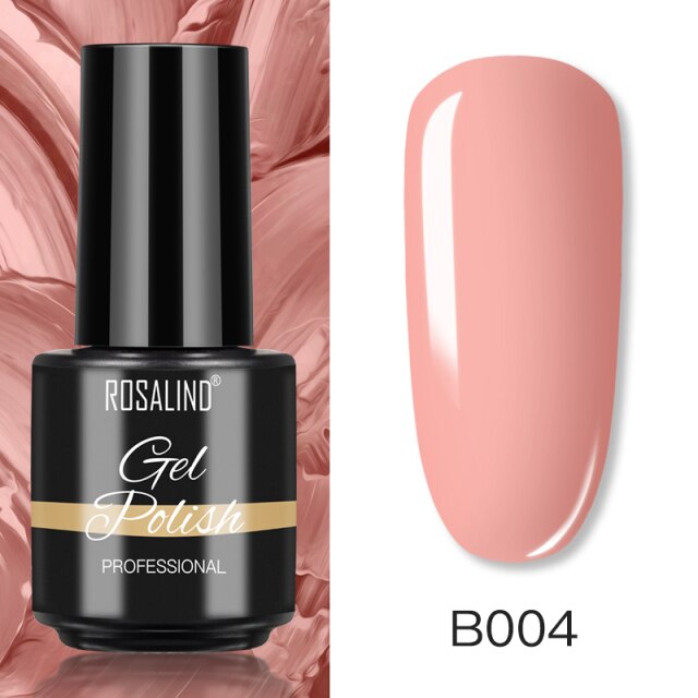 ROSALIND Gel Varnishes Gel Nail Polish For Manicure Varnish Hybrid Semi Permanent Top Base Of Nails Macaron Gel Polish