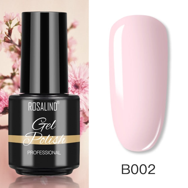 ROSALIND Gel Varnishes Gel Nail Polish For Manicure Varnish Hybrid Semi Permanent Top Base Of Nails Macaron Gel Polish