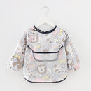Baby Bib Waterproof Apron Long Sleeve Art Smock for Kids Baby Stuff Chest Protection Feeding Bibs