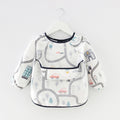 Baby Bib Waterproof Apron Long Sleeve Art Smock for Kids Baby Stuff Chest Protection Feeding Bibs