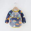 Baby Bib Waterproof Apron Long Sleeve Art Smock for Kids Baby Stuff Chest Protection Feeding Bibs