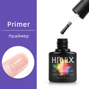 7ml HNUIXTop Coat UV Nail Polish Matte Color Gel Nail Polish Dissolvable Green Series Nail Paint Semi-Permanent Manicure Gel