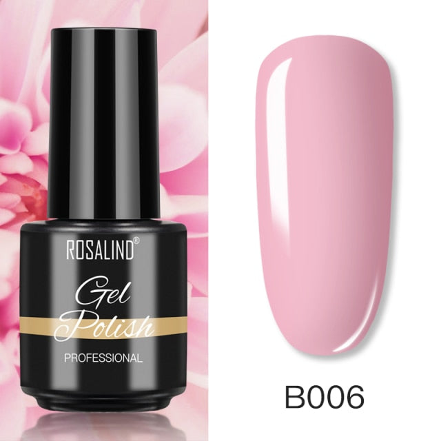 ROSALIND Gel Polish UV Vernis Semi Permanent Primer Top Coat 7ML Varnish primer Gel Nail Art Manicure Gel Nail Polish