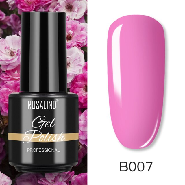 ROSALIND Gel Polish UV Vernis Semi Permanent Primer Top Coat 7ML Varnish primer Gel Nail Art Manicure Gel Nail Polish