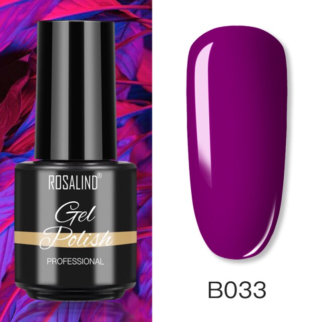 ROSALIND Gel Polish UV Vernis Semi Permanent Primer Top Coat 7ML Varnish primer Gel Nail Art Manicure Gel Nail Polish